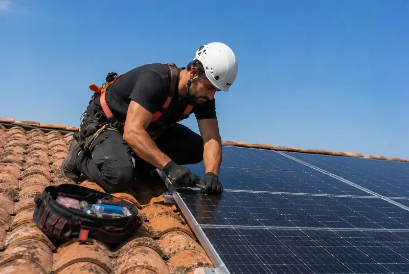 Maintenance et monitoring de panneaux solaires à Cerdon